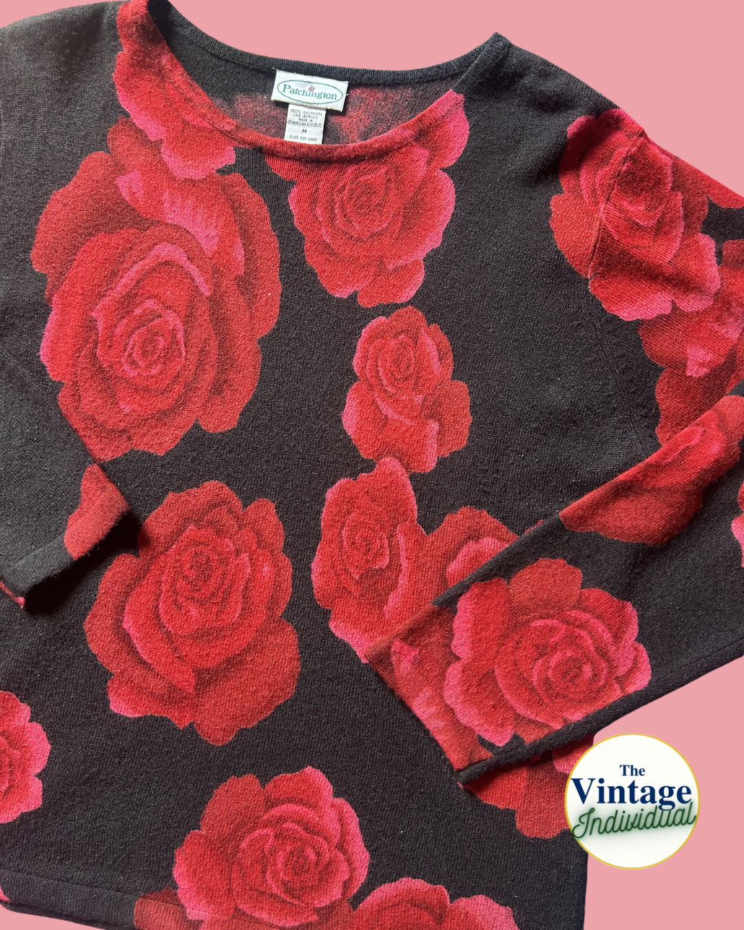 Vintage Roses Sweater