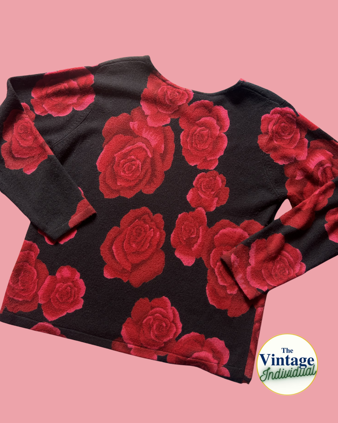 Vintage Roses Sweater